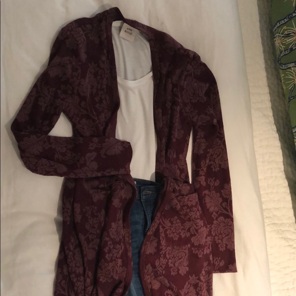 NWOT Sweater Duster